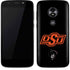 Oklahoma State University OSU on Black Moto E5 Play Skin